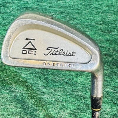 Vintage Titleist DCI Oversize 7 Iron Mens RH Steel Shaft Single Golf Club - Image 1
