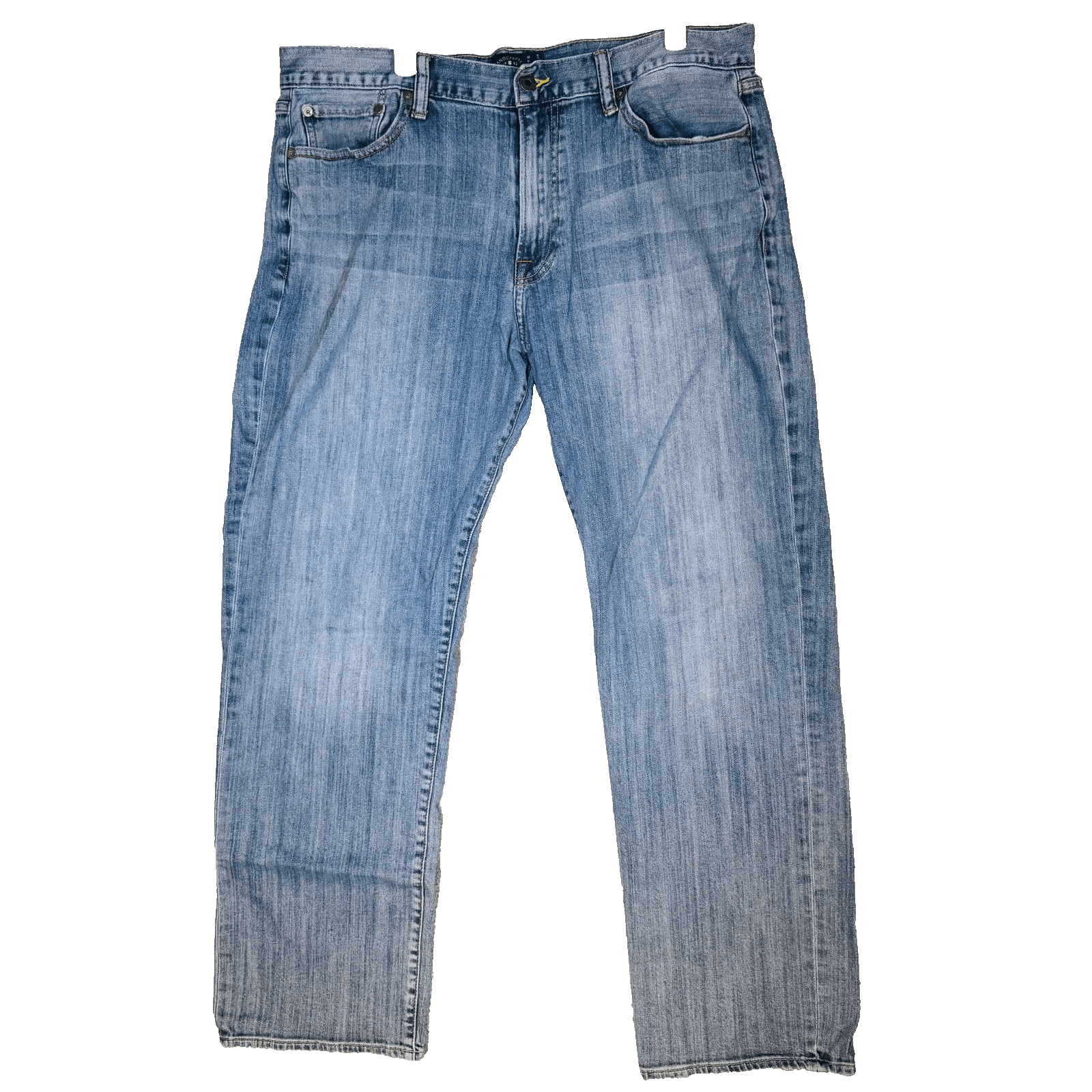 Lucky Brand 361 Vintage Straight Jeans Mens 38x32 Blue Light Wash Denim - Image 1