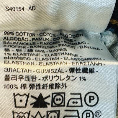 Levis 569 Jeans Mens 29x30 Blue Medium Wash Relaxed Straight Denim Mid Rise - Thumbnail 7