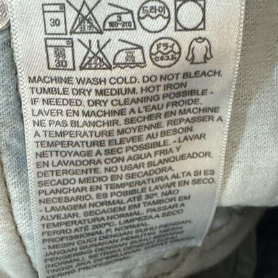 Levis 559 Jeans Mens 40x30 (38x29) Blue Denim Relaxed Straight Classic - Thumbnail 6