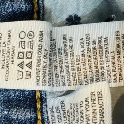 Lucky Brand 361 Vintage Straight Jeans Mens 38x32 Blue Light Wash Denim - Thumbnail 10