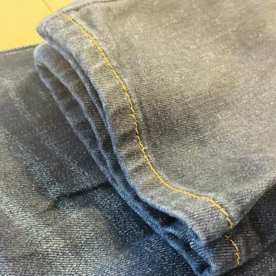 Levis 514 Jeans Mens 28x30 Blue Medium Wash Straight Denim Stretch Mid Rise - Thumbnail 9