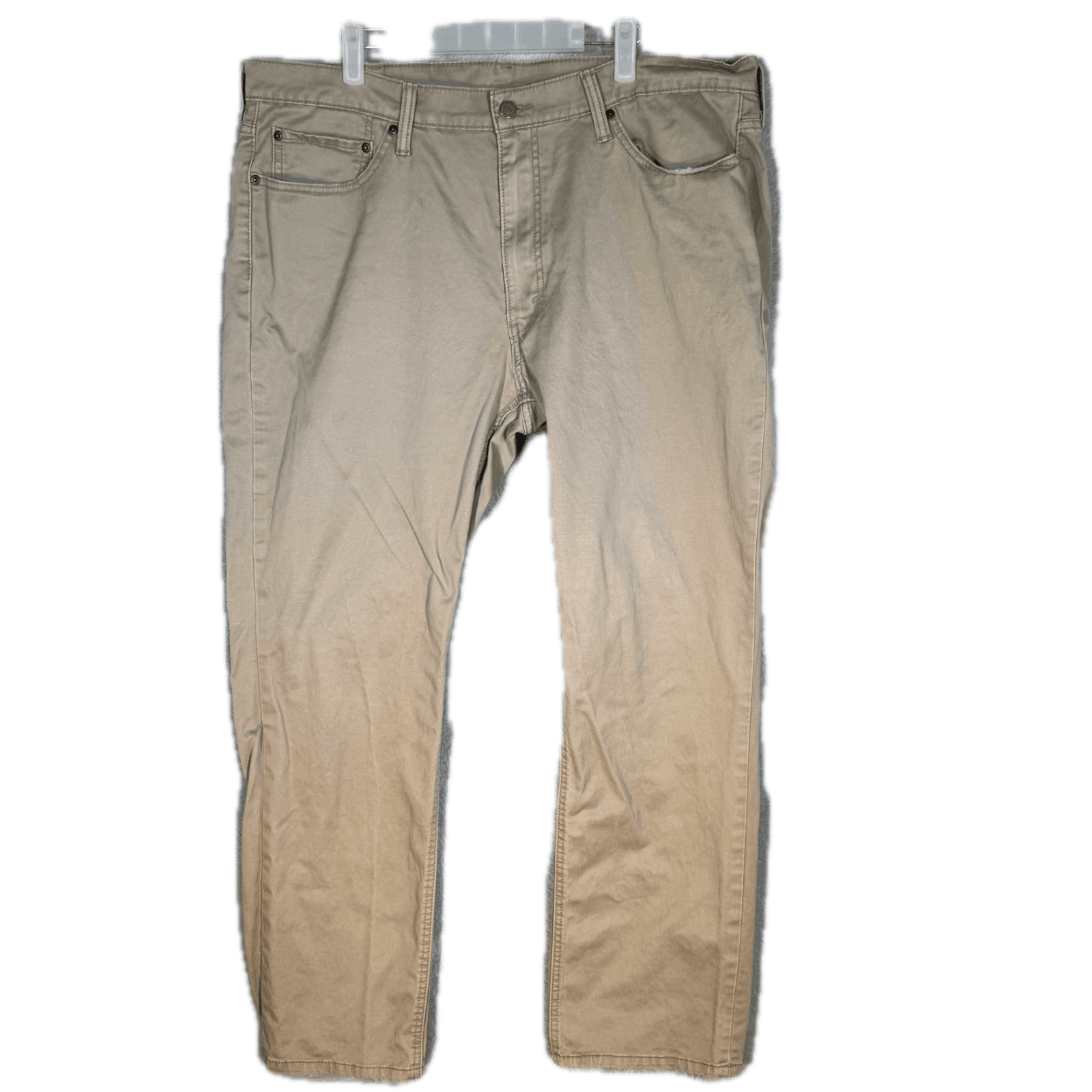 Levi's 541 Men's Jeans 39x32 Beige Stretch Mid-Rise Straight Leg - Image 1