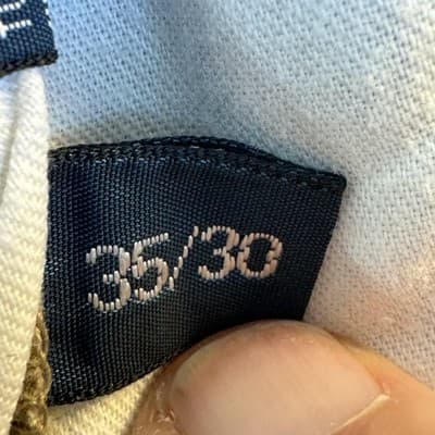 Polo Ralph Lauren Preston Pants Mens 35x30 Classic Chino Khaki Embroidered - Thumbnail 14