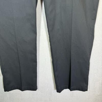 Dickies 874 Pants Mens 46x32 Dark Gray Original Fit Workwear Polyester Blend - Thumbnail 3
