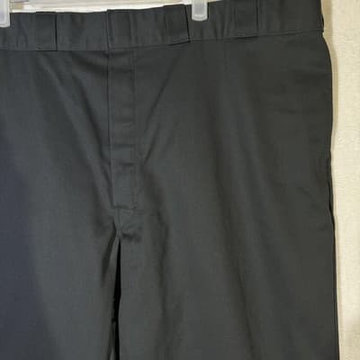 Dickies 874 Pants Mens 46x32 Dark Gray Original Fit Workwear Polyester Blend - Thumbnail 5