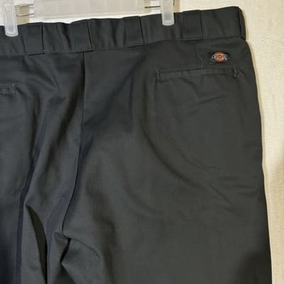 Dickies 874 Pants Mens 46x32 Dark Gray Original Fit Workwear Polyester Blend - Thumbnail 8