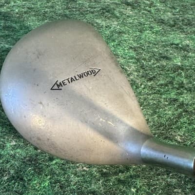 Vintage TaylorMade Tour Driver 9° Mens LH Stiff Steel Metalwood USA 1-Wood - Thumbnail 3
