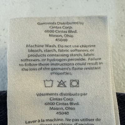 Carhartt Pants Mens 36x36 Blue Flame Resistant FR Workwear Chino Twill CAT 2 - Thumbnail 6