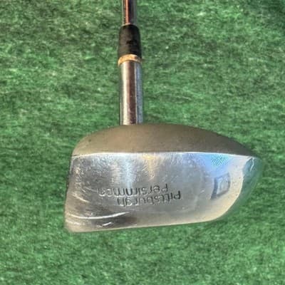 Vintage TaylorMade Pittsburgh Persimmon 3 Wood Mens LH Steel R300U 17° Loft USA - Thumbnail 4