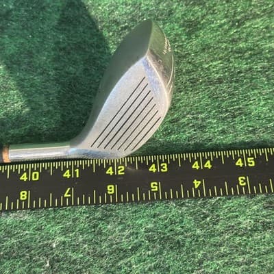 Vintage TaylorMade Pittsburgh Persimmon 3 Wood Mens LH Steel R300U 17° Loft USA - Thumbnail 6