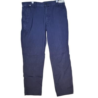 Carhartt Pants Mens 36x36 Blue Flame Resistant FR Workwear Chino Twill CAT 2 - Image 1