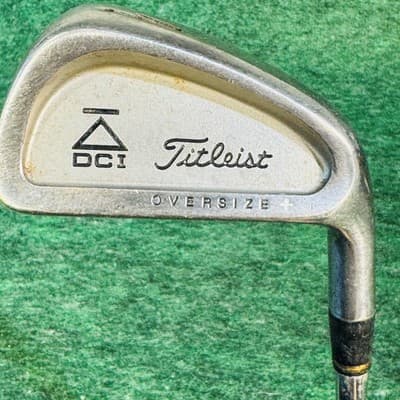 Vintage Titleist DCI Oversize Single 4 Iron Mens RH Stiff Steel Golf Club - Image 1