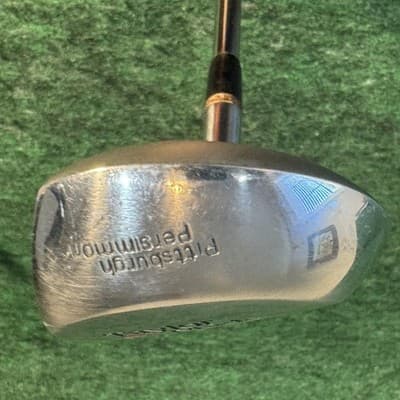 Vintage Taylor Made Pittsburgh Persimmon 5 Wood 23° Mens LH R Light Steel USA - Thumbnail 4