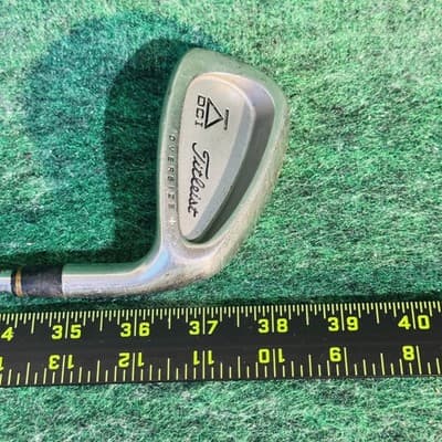 Vintage Titleist DCI Oversize 8 Iron Mens RH Steel Shaft Silver Golf Club - Thumbnail 5