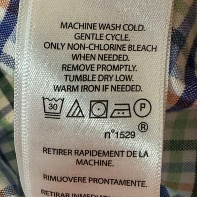 Ralph Lauren Shirt Mens XL Blue Green Orange Plaid Stretch Oxford Slim Fit Polo - Thumbnail 16