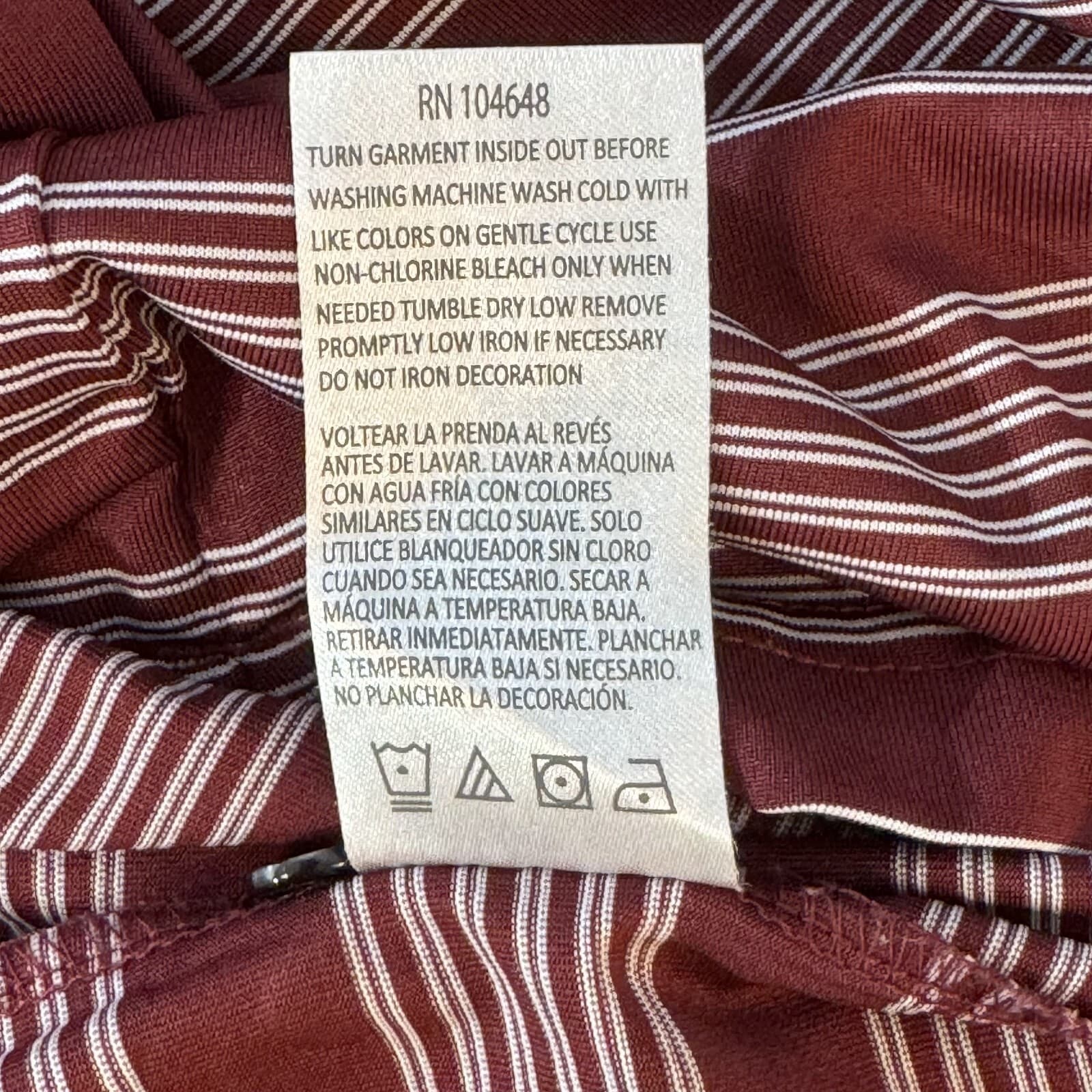 Knights Apparel Polo Shirt Men’s 2XL Maroon White Stripe Florida State Seminoles - Thumbnail 16