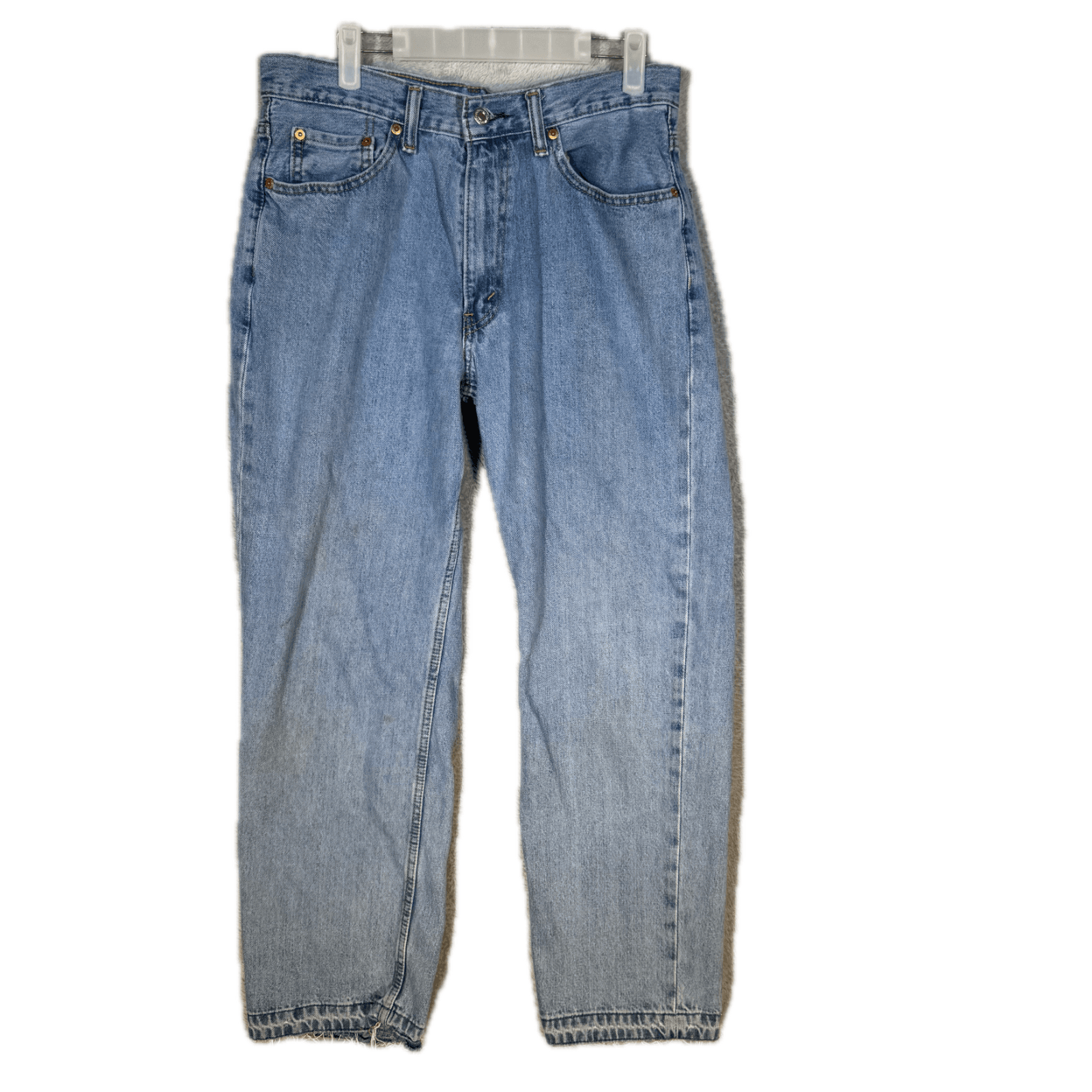 Levi's 550 Men Jeans 33x30 Blue Denim Mid-Rise Relaxed Fit Straight Leg Zip Fly - Image 1