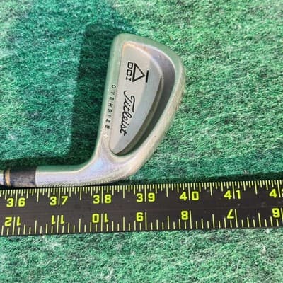 Vintage Titleist DCI Oversize 5 Iron Mens RH Stiff Steel Silver Golf Club - Thumbnail 5