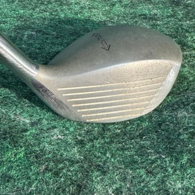 Vintage Taylor Made Pittsburgh Persimmon 5 Wood 23° Mens LH R Light Steel USA - Thumbnail 2