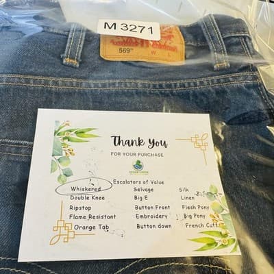 Levis 569 Shorts Mens 44 Blue Bermuda Relaxed Fit 12 Inseam Denim 5-Pocket - Thumbnail 8