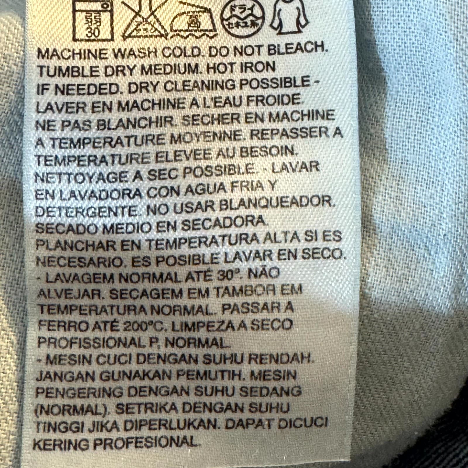 Levi’s 550 Men Jeans 40x36 Blue Denim Relaxed Fit High Rise Straight Zip Fly - Thumbnail 6