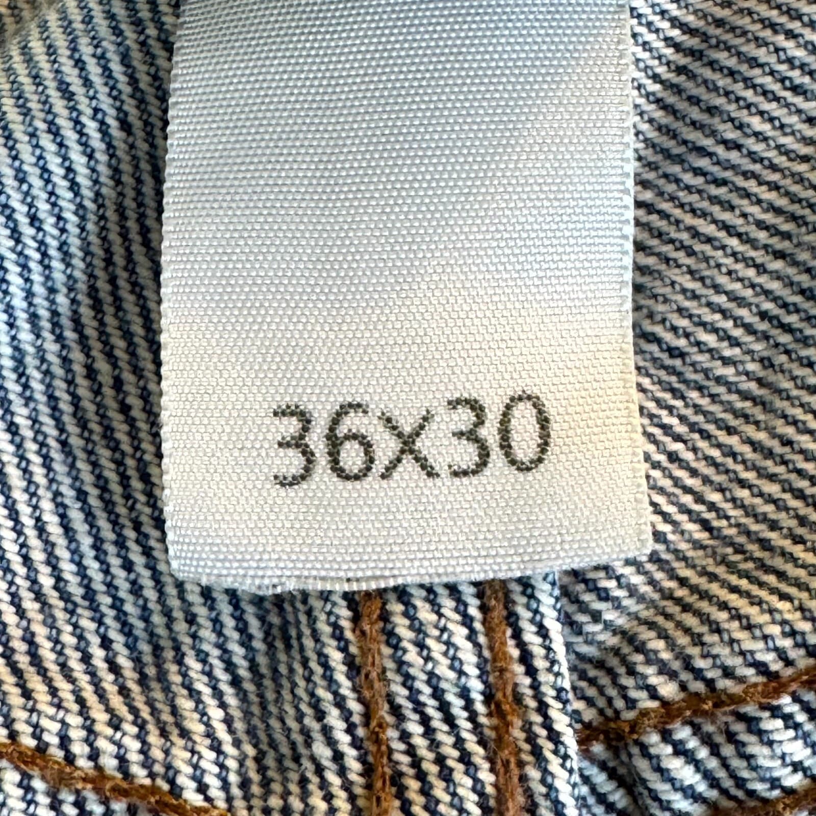 Harley-Davidson Men’s Jeans 36X30 Blue Denim Stone Wash Mid-Rise Straight - Thumbnail 14