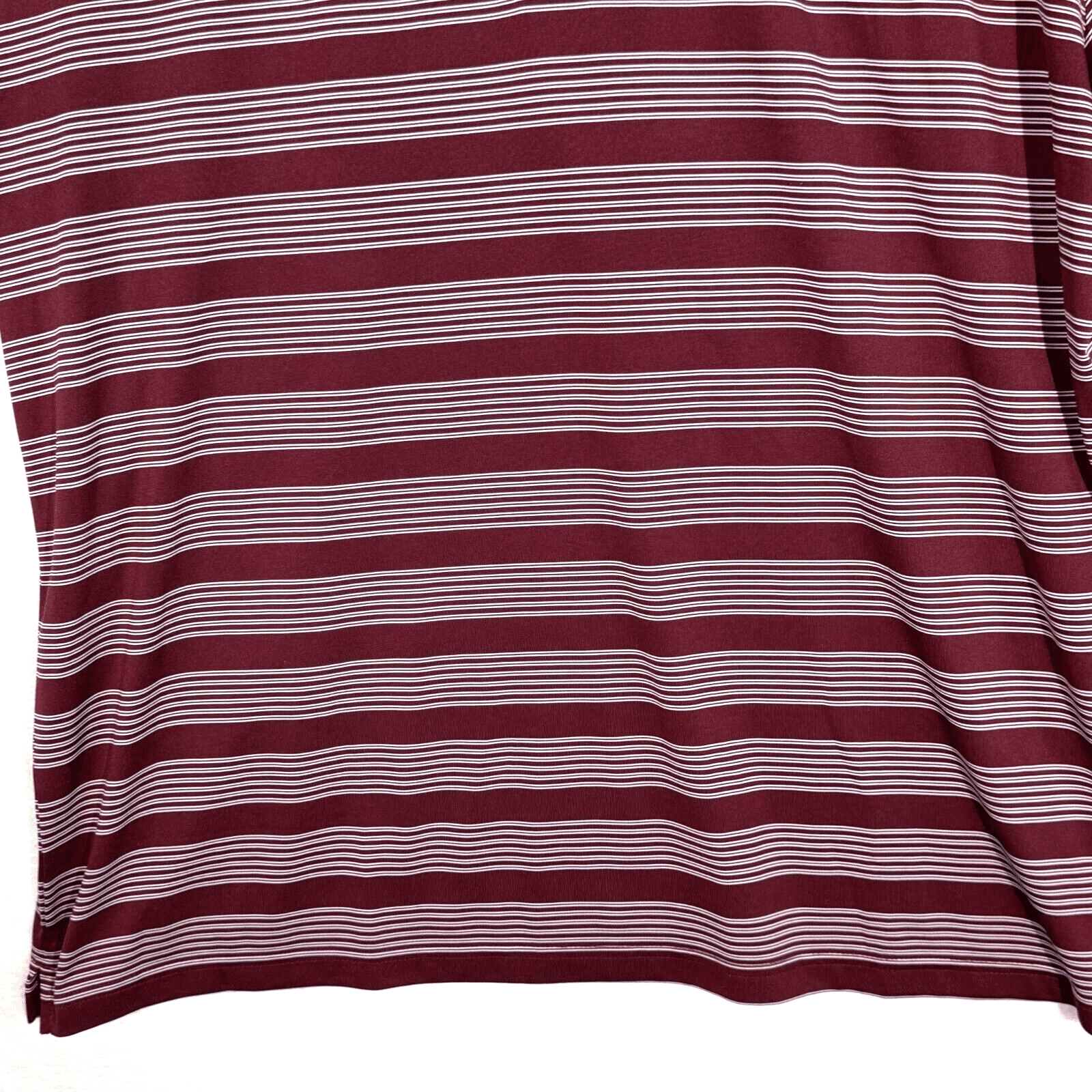 Knights Apparel Polo Shirt Men’s 2XL Maroon White Stripe Florida State Seminoles - Thumbnail 6