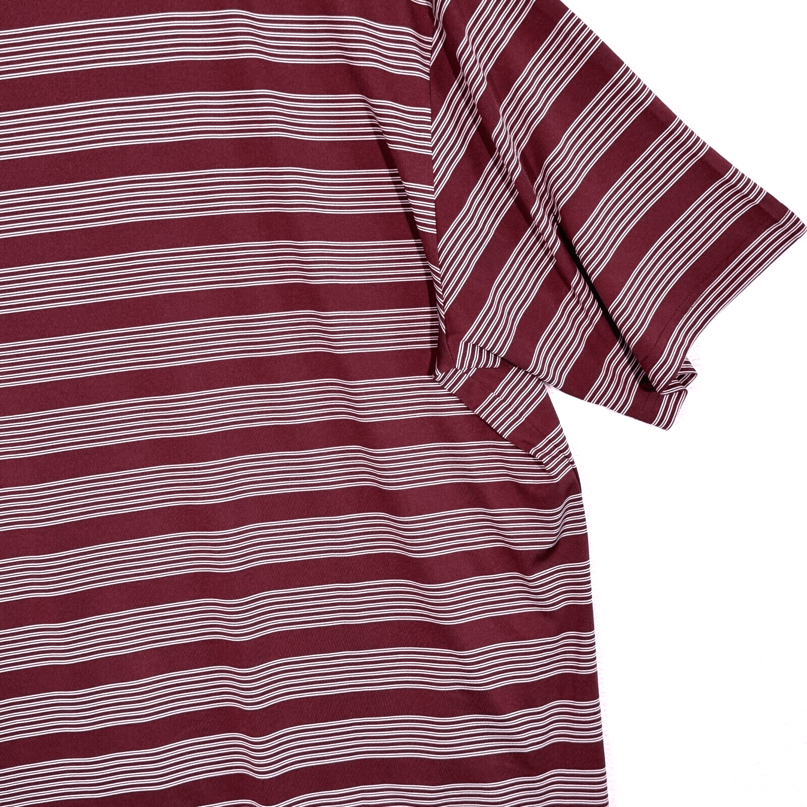 Knights Apparel Polo Shirt Men’s 2XL Maroon White Stripe Florida State Seminoles - Thumbnail 13
