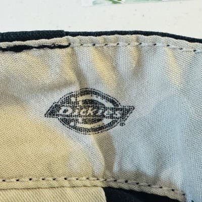 Dickies Pants Mens 34x30 Blue Cargo Regular Straight Workwear Polyester Cotton - Thumbnail 12