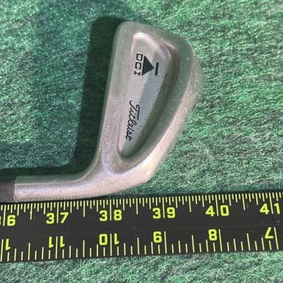 Vintage Titleist DCI 4 Iron Mens Right Handed Steel Shaft Stiff Flex Golf Club - Thumbnail 6