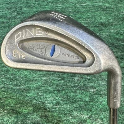Vintage Ping Eye Wedge Right Hand Blue Dot Karsten Golf Iron Club Ping Grip USA - Image 1