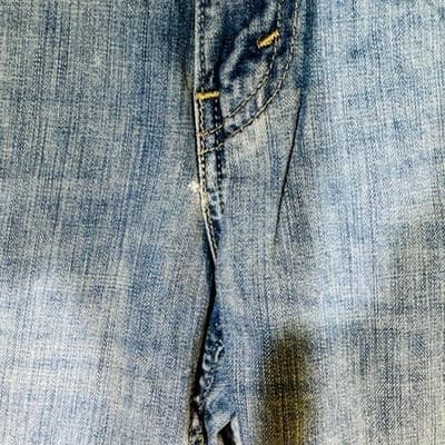 Levis 569 Jeans Mens 34x30 Blue Light Wash Relaxed Straight Denim Mid Rise - Thumbnail 4