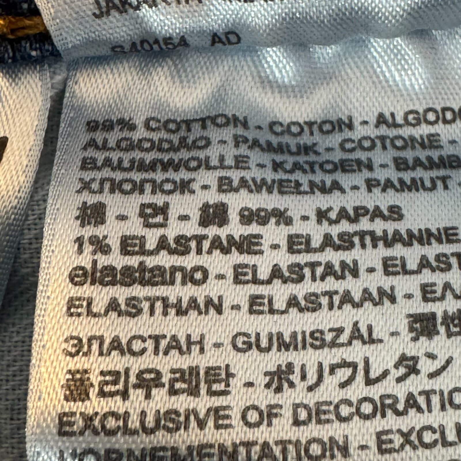 Levis 505 Jeans Mens 32x32 Regular Fit Straight Leg Blue Denim Zip Fly Classic - Thumbnail 10