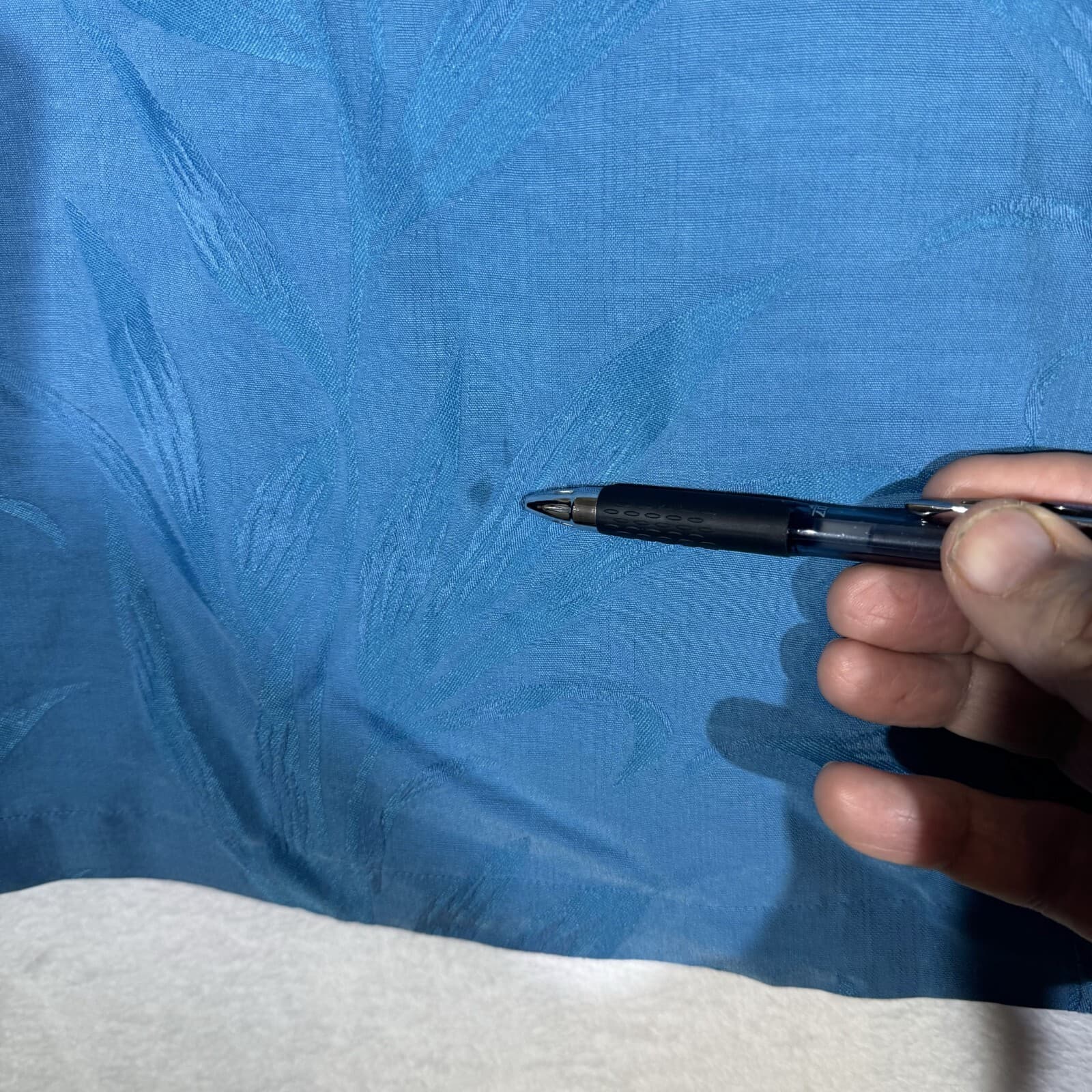 Caribbean Men’s Medium Teal Blue Tropical Hawaiian Shirt – 100% Polyester, Light - Thumbnail 6