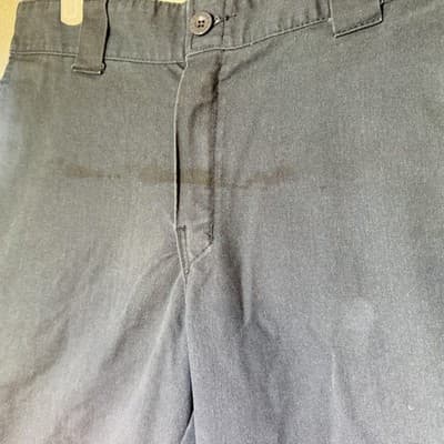 Dickies Pants Mens 34x30 Blue Cargo Regular Straight Workwear Polyester Cotton - Thumbnail 6