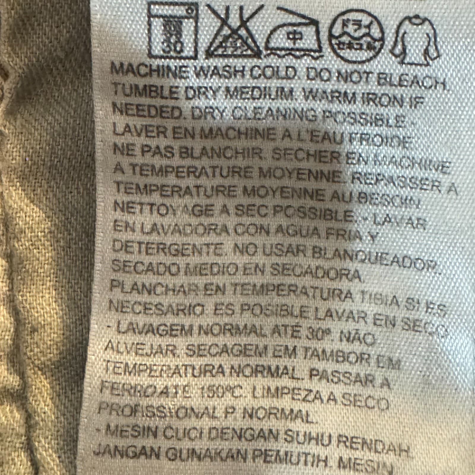 Levi’s 505 Men’s Jeans 31x30 Blue Denim Regular Fit Mid-Rise Straight Leg - Thumbnail 14