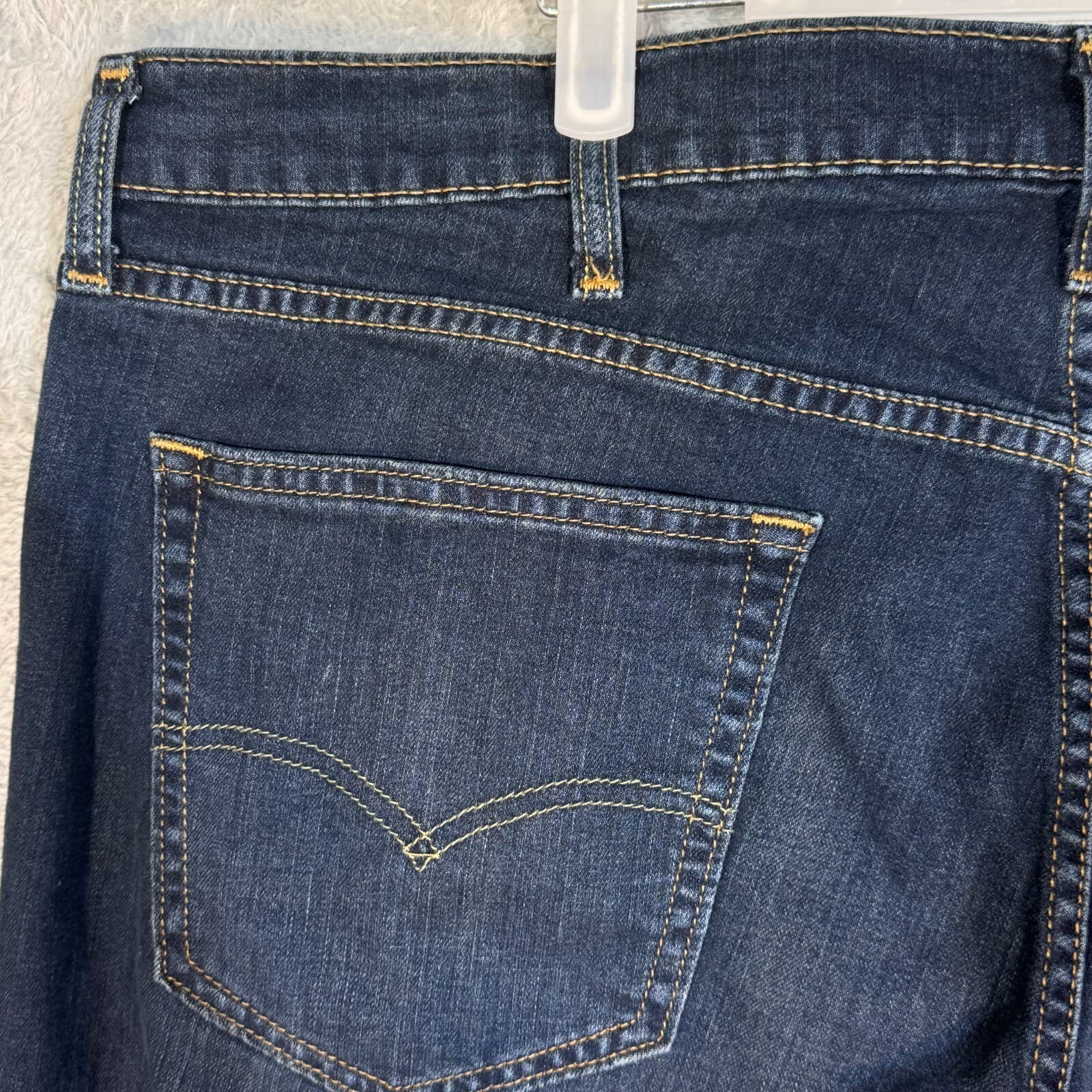 Levi’s 559 Men’s Jeans 42x32 Blue Denim 100% Cotton High-Rise Straight Leg - Thumbnail 6