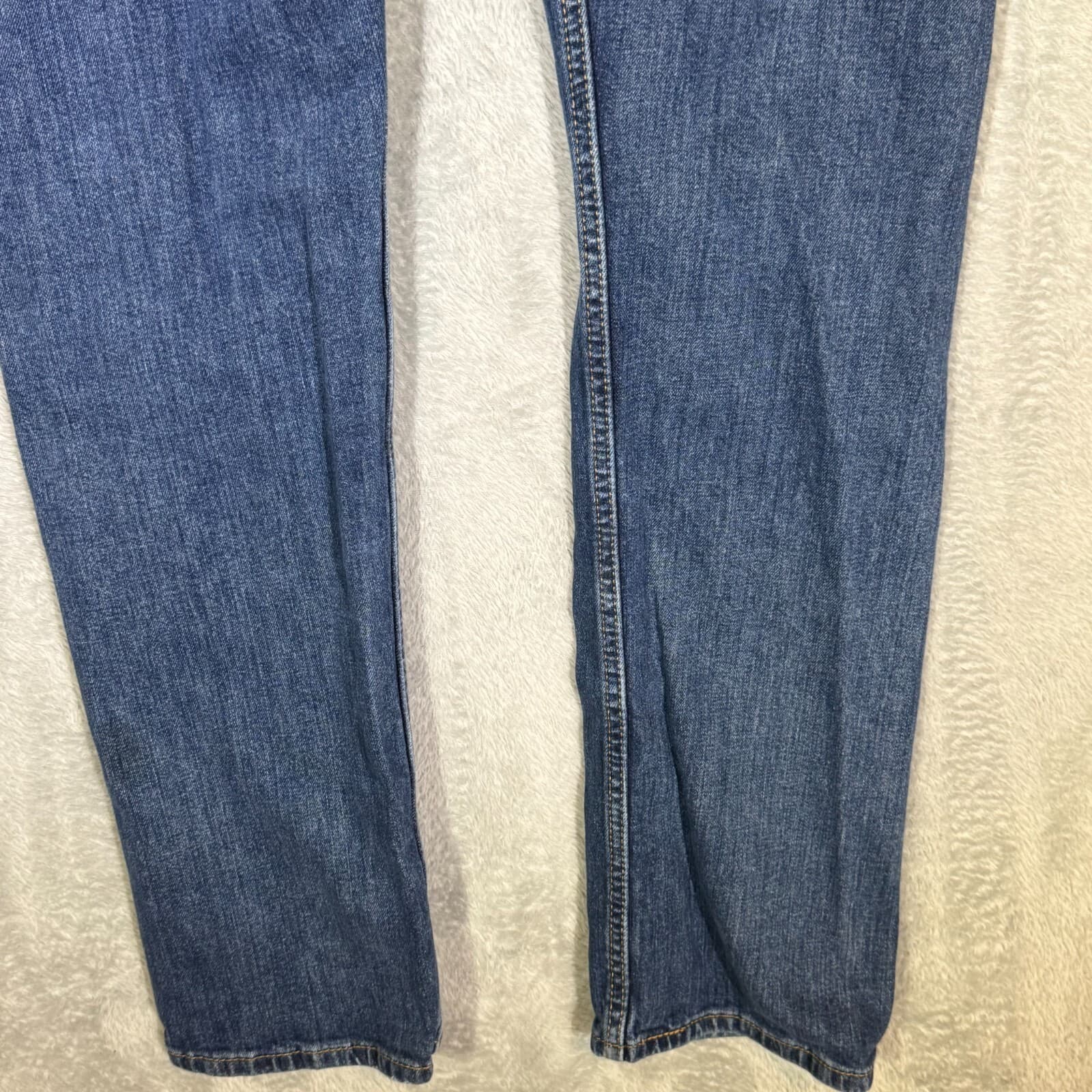 Levi’s 505 Jeans Men’s 32x32 Blue Denim Regular Fit Mid-Rise Straight Leg - Thumbnail 8