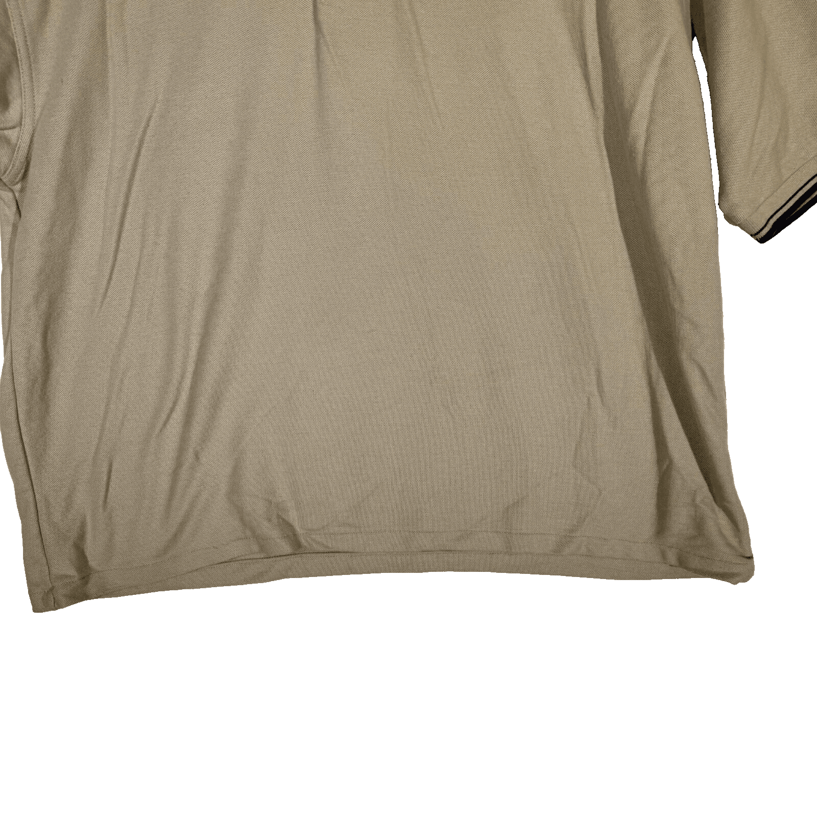 Island Polo Men’s XL Pre‑Shrunk Tan Polo Shirt – 100% Cotton, Lightweight, Machi - Thumbnail 3