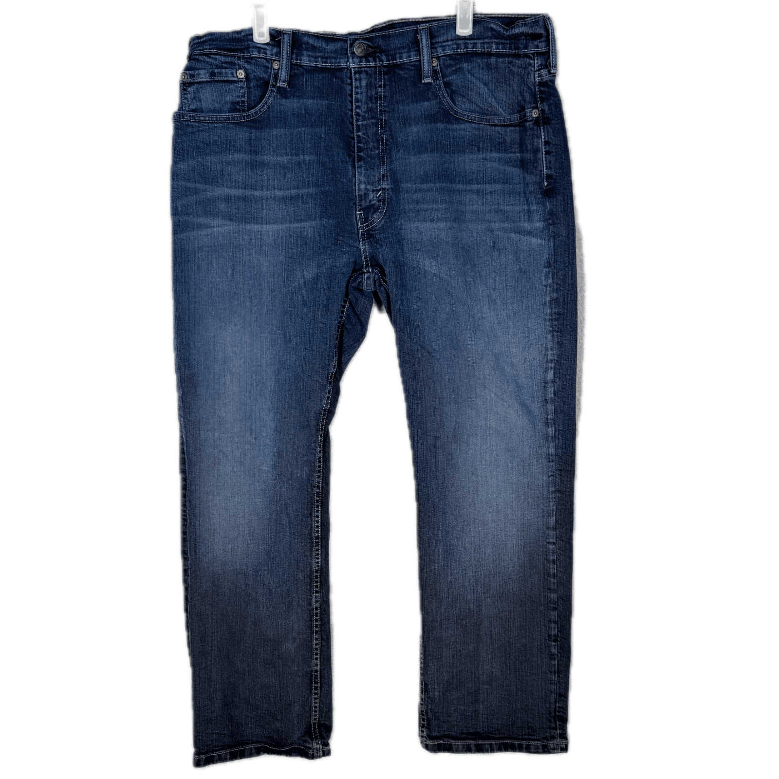 Levi's 559 Men's Jeans 38x30 Blue Denim Relaxed Straight Leg Whiskered - Image 1