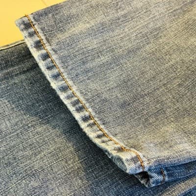 Lucky Brand 221 Original Straight Jeans Mens 36x34 Blue Light Wash Denim - Thumbnail 13