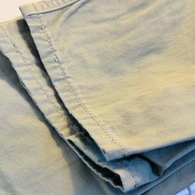 Levis 511 Jeans Mens 33x32 Green Slim Tapered Denim Stretch Zip Fly Mid Rise - Thumbnail 9