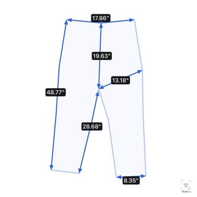 Carhartt 813-DPS Jeans Mens 38x32 Blue Medium Wash Zip Fly Relaxed Straight - Thumbnail 11