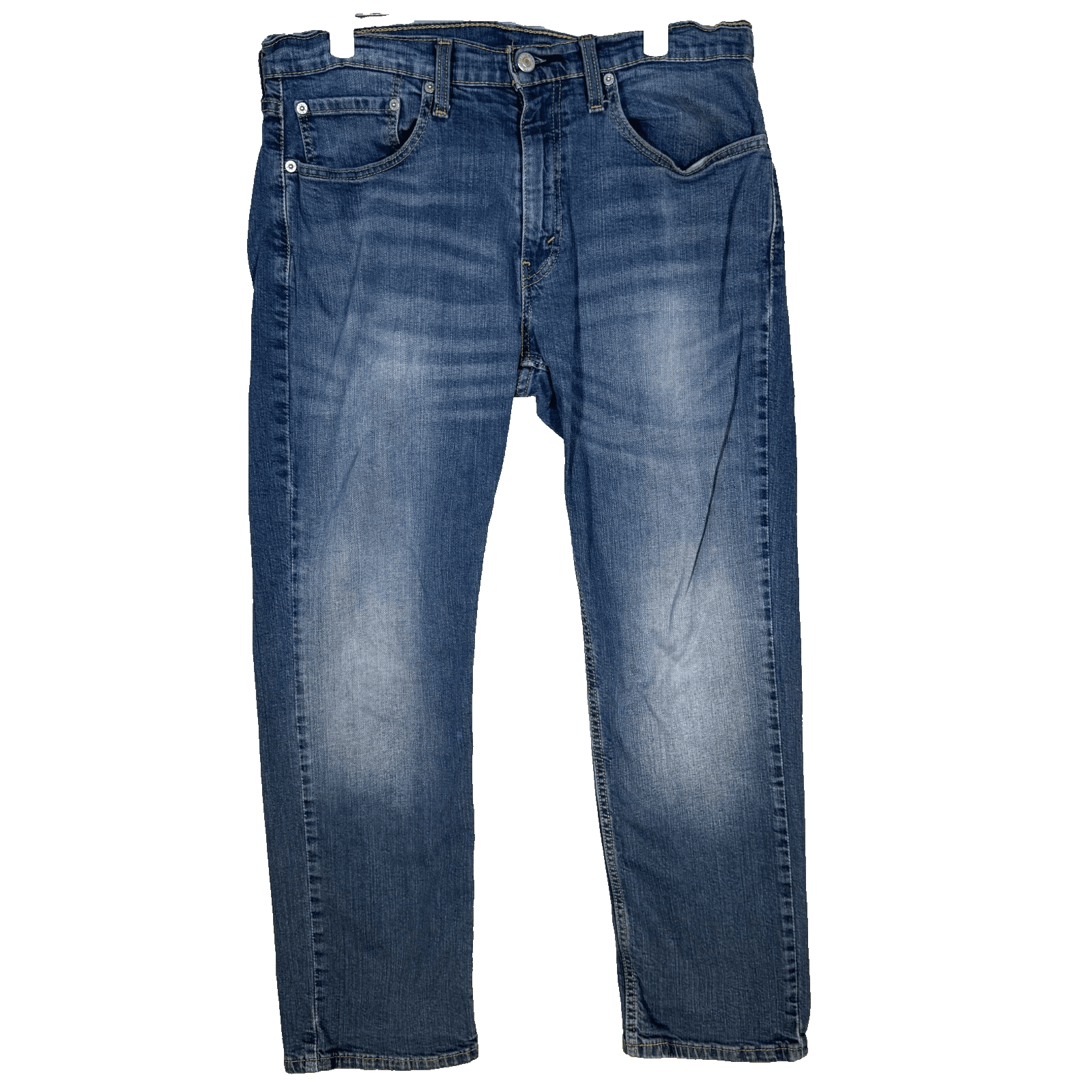 Levi's 559 Jeans Mens 34x30 Blue Denim Relaxed Straight Mid Rise Stretch Zip Fly - Image 1