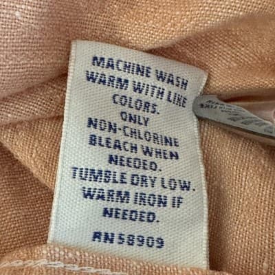 Caribbean Shirt Mens Large Linen Short Sleeve Button Up Pocket Casual - Thumbnail 13