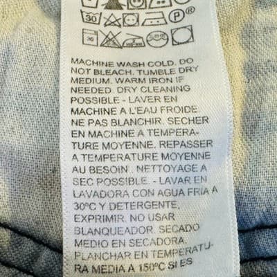 Levis 569 Jeans Mens 32x32 Black Charcoal Wash Relaxed Straight Denim Zip Fly - Thumbnail 7