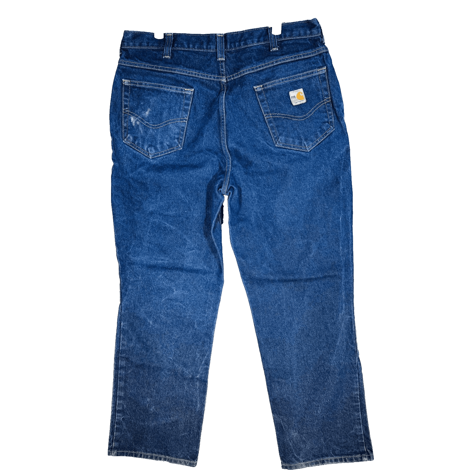 Carhartt 280-83 Jeans Mens 36x30 Blue Relaxed Straight Denim FR - Thumbnail 2