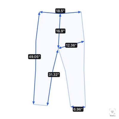 Lucky Brand 410 Jeans Mens 38x34 Black Charcoal Wash Zip Fly Athletic Straight - Thumbnail 15