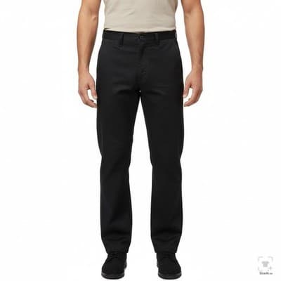 Dickies 874 Original Fit Jeans Mens 30x34 Black Straight Canvas Zip Fly - Thumbnail 4